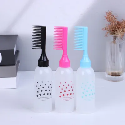 Refillable Hair Dye Applicator Bottles Plastic 